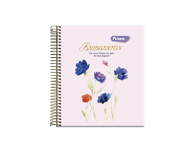 CUADERNO BOOK BRIDGERTON 15O HOJAS 7MM