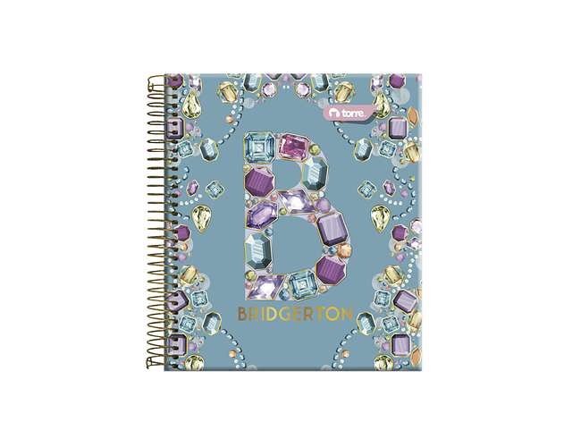 CUADERNO BOOK BRIDGERTON 15O HOJAS 7MM