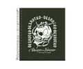 CUADERNO BOOK 150 HOJAS 7MM DC SKATE