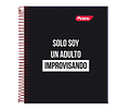 CUADERNO BOOK 150 HOJAS 7MM FRASES