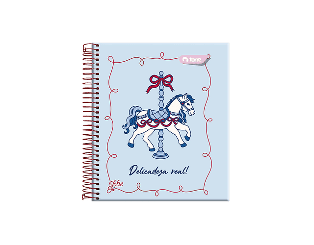 CUADERNO BOOK 150 HOJAS 7MM JOLIE