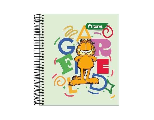 CUADERNO POCKET GARFIELD 5MM 90 HOJAS