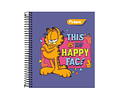 CUADERNO POCKET GARFIELD 5MM 90 HOJAS