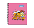 CUADERNO POCKET GARFIELD 5MM 90 HOJAS