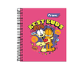CUADERNO POCKET GARFIELD 5MM 90 HOJAS