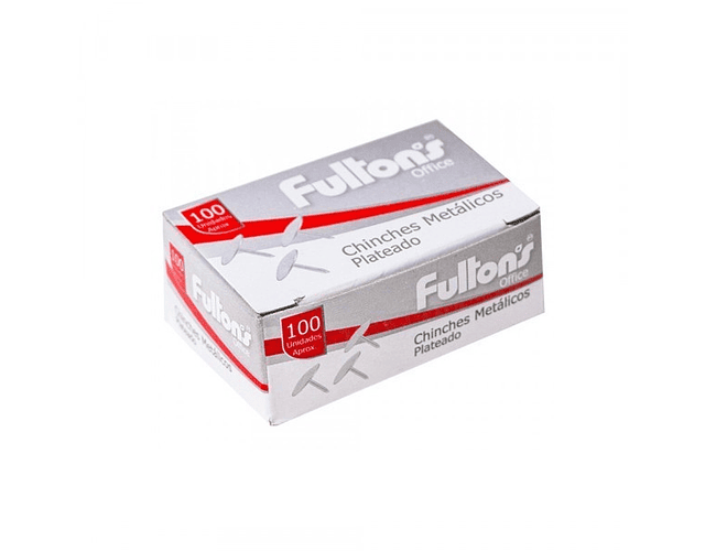CHINCHE PLATEADO CJA.X.100 UNIDS.