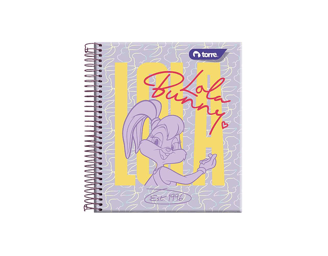 CUADERNO POCKET LOLA BUNNY 5MM 90 HOJAS