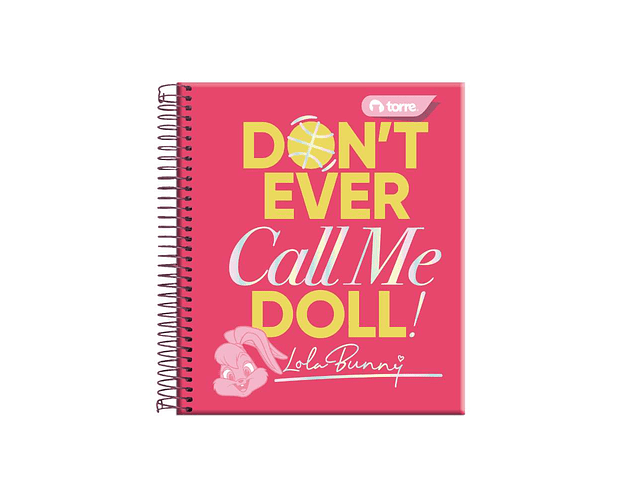CUADERNO POCKET LOLA BUNNY 5MM 90 HOJAS