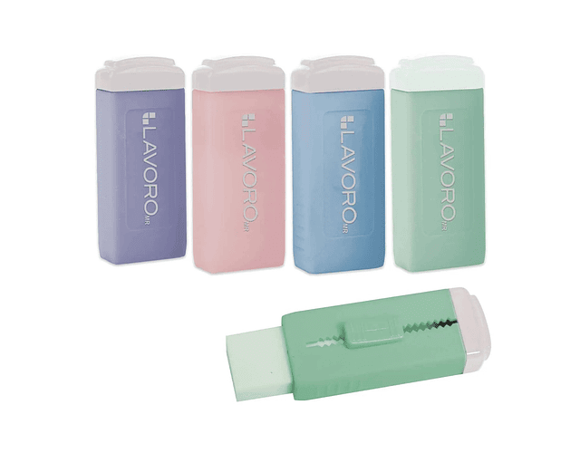 GOMA DE BORRAR RETRACTIL COLORES CUBIERTA PLÁSTICA