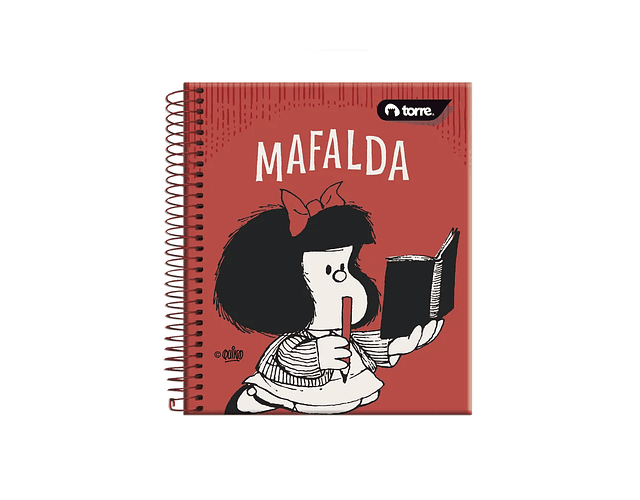 CUADERNO POCKET MAFALDA 5MM 90 HOJAS