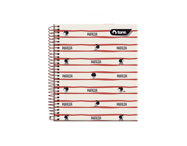 CUADERNO POCKET MAFALDA 5MM 90 HOJAS