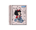 CUADERNO POCKET MAFALDA 5MM 90 HOJAS