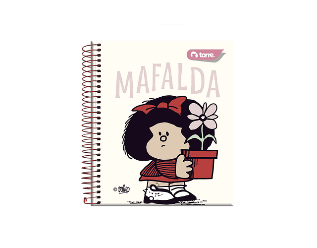 CUADERNO POCKET MAFALDA 5MM 90 HOJAS