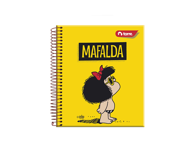 CUADERNO POCKET MAFALDA 5MM 90 HOJAS