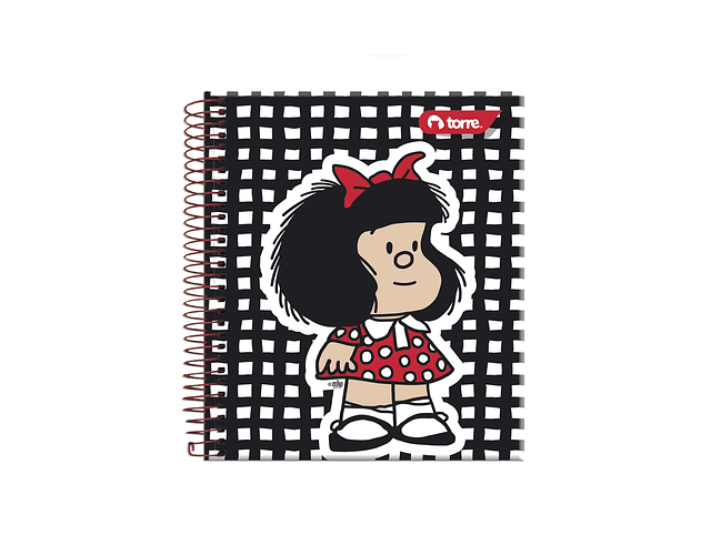 CUADERNO POCKET MAFALDA 5MM 90 HOJAS