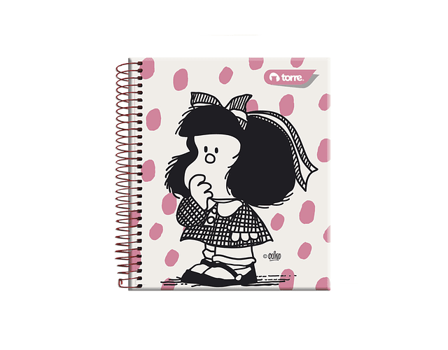 CUADERNO POCKET MAFALDA 5MM 90 HOJAS