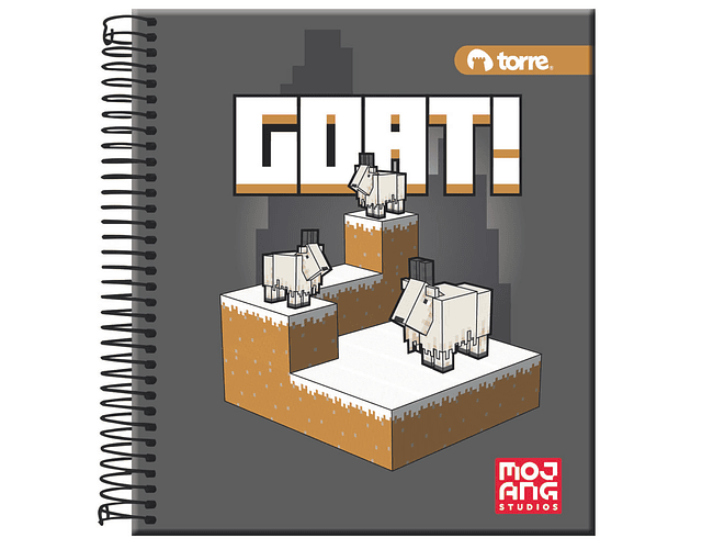 CUADERNO POCKET MINECRAFT 5MM 90 HOJAS 