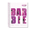 CUADERNO TOP 120 HOJAS 7MM BARBIE