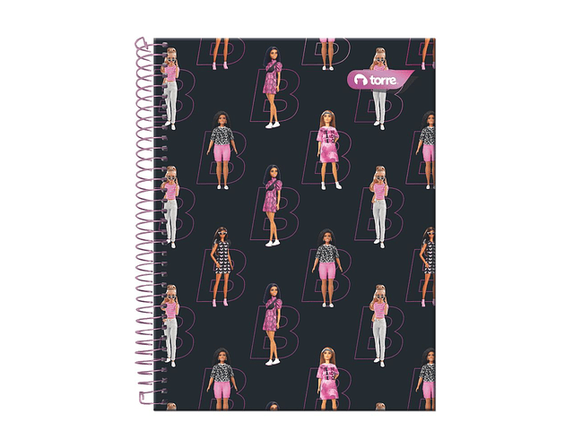 CUADERNO TOP 120 HOJAS 7MM BARBIE