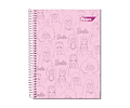 CUADERNO TOP 120 HOJAS 7MM BARBIE
