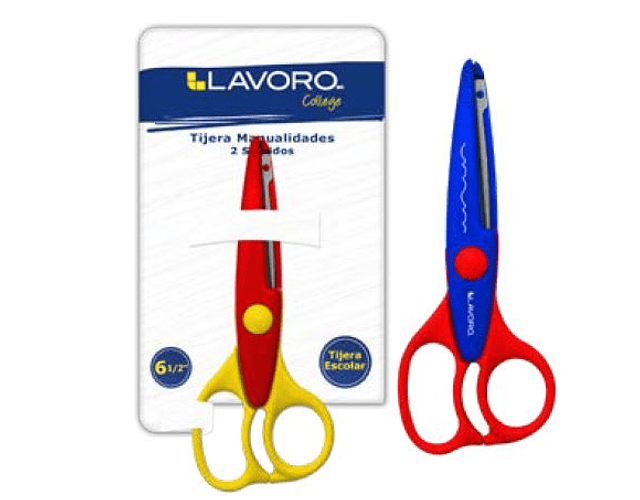 TIJERA ESCOLAR MANUALIDADES 6 1/2 