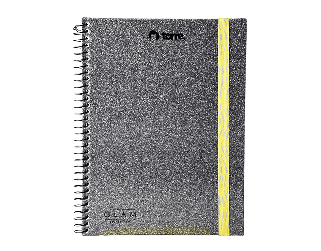 CUADERNO TOP 120 HOJAS 7MM GLAM