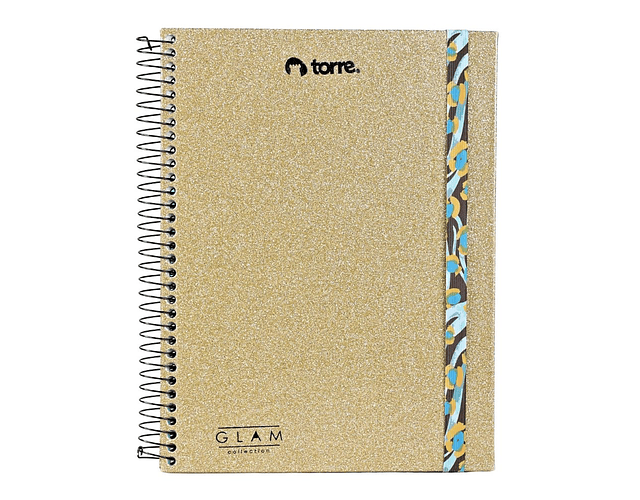CUADERNO TOP 120 HOJAS 7MM GLAM