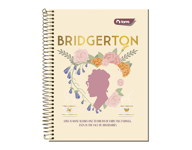 CUADERNO TOP 150 HOJAS 7MM BRIDGERTON