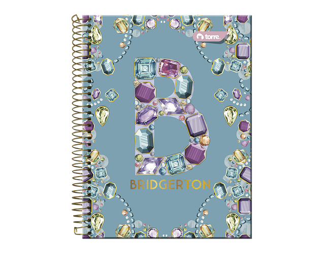 CUADERNO TOP 150 HOJAS 7MM BRIDGERTON