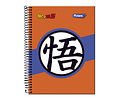CUADERNO TOP 150 HOJAS 7MM DRAGON BALL Z 