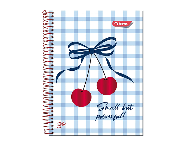 CUADERNO TOP 150 HOJAS 7MM JOLIE 