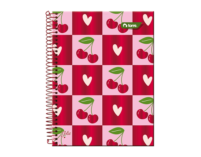 CUADERNO TOP 150 HOJAS 7MM JOLIE 