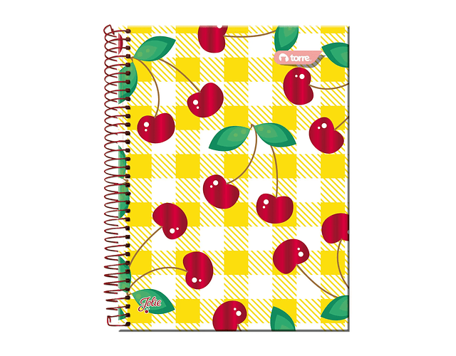 CUADERNO TOP 150 HOJAS 7MM JOLIE 