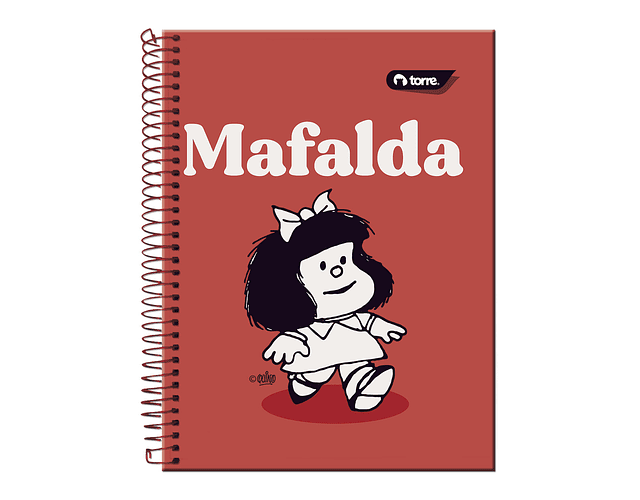 CUADERNO TOP 150 HOJAS 7MM MAFALDA