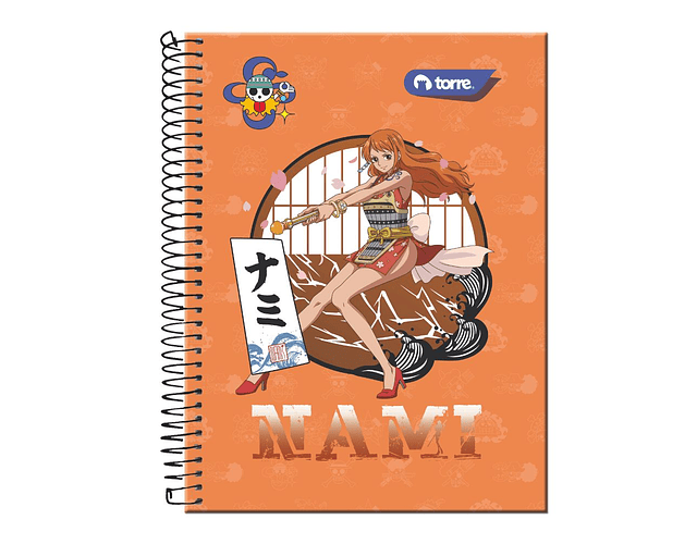 CUADERNO TOP 150 HOJAS 7MM ONE PIECE 