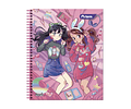 CUADERNO UNIVERSITARIO 100 HOJAS ANIMÉ