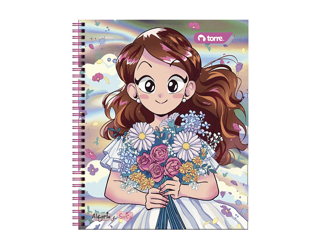 CUADERNO UNIVERSITARIO 100 HOJAS ANIMÉ