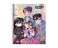 CUADERNO UNIVERSITARIO 100 HOJAS ANIMÉ