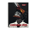 CUADERNO UNIVERSITARIO 100 HOJAS 7MM CHAINSAW MAN