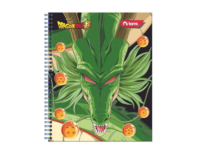 CUADERNO UNIVERSITARIO 100 HOJAS 7MM DRAGON BALL SUPER