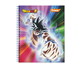 CUADERNO UNIVERSITARIO 100 HOJAS 7MM DRAGON BALL SUPER