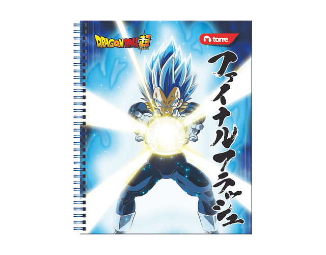 CUADERNO UNIVERSITARIO 100 HOJAS 7MM DRAGON BALL SUPER