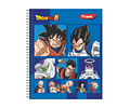 CUADERNO UNIVERSITARIO 100 HOJAS 7MM DRAGON BALL SUPER