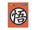 CUADERNO UNIVERSITARIO 100 HOJAS 7MM DRAGON BALL SUPER