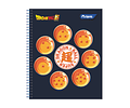 CUADERNO UNIVERSITARIO 100 HOJAS 7MM DRAGON BALL SUPER
