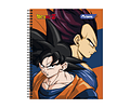 CUADERNOS UNIVERSITARIOS 100 HOJAS 7MM DRAGON BALL Z