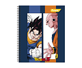CUADERNOS UNIVERSITARIOS 100 HOJAS 7MM DRAGON BALL Z