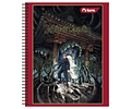 CUADERNO UNIVERSITARIO 100 HOJAS 7MM JUJUTSU KAISEN