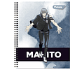 CUADERNO UNIVERSITARIO 100 HOJAS 7MM JUJUTSU KAISEN