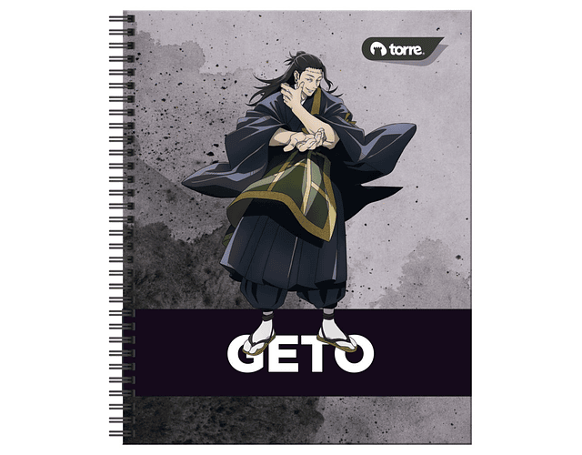 CUADERNO UNIVERSITARIO 100 HOJAS 7MM JUJUTSU KAISEN